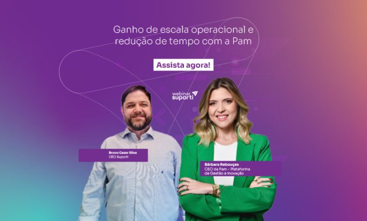 Ganho de escala operacional e redução de tempo